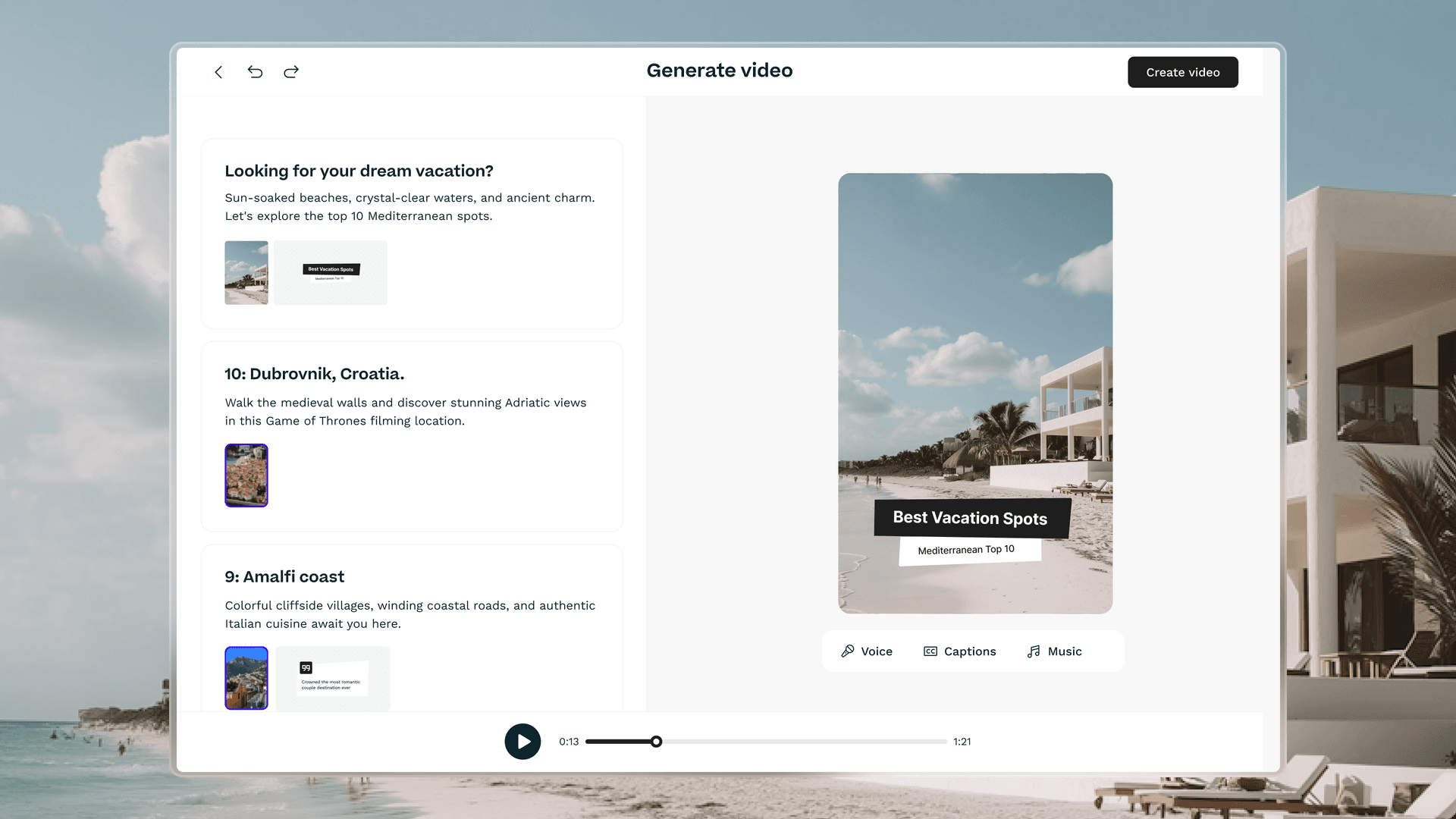 Brandsafe text to video agent case study preview